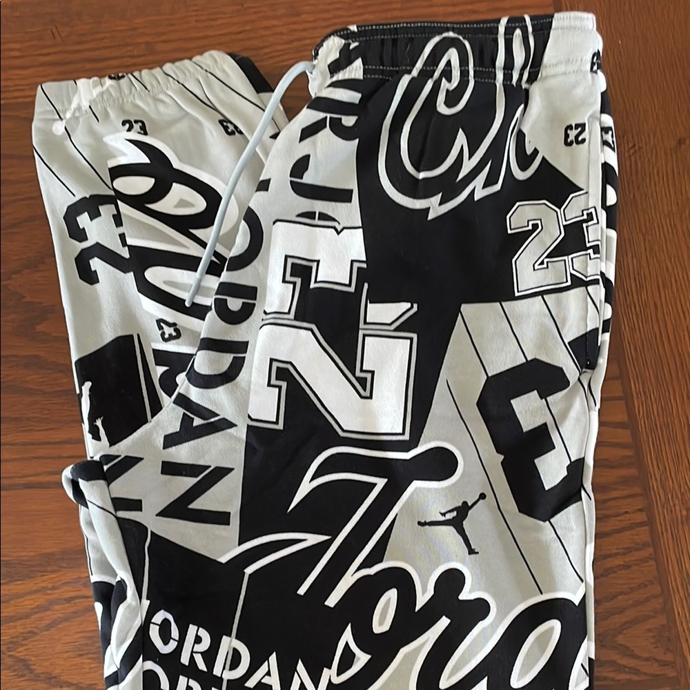 Jordan Women’s Graphic Joggers - Black and Gray